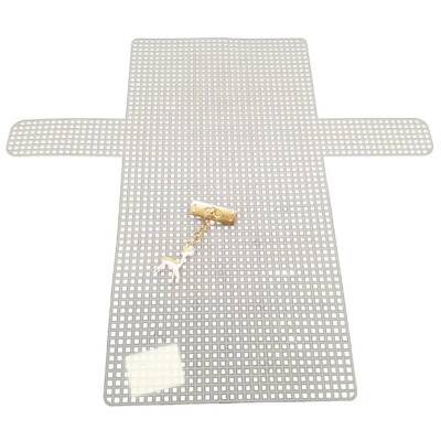 Angel Çanta Aksesuar 36x40 cm Kanvas Set Beyaz Renk Kanvas Light Gold Geyik Süs - 3