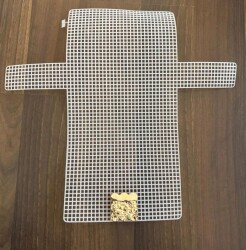 Angel Çanta Aksesuar 36x40 Cm Plastik Kanvas Mıknatıslı Kilitli - 6