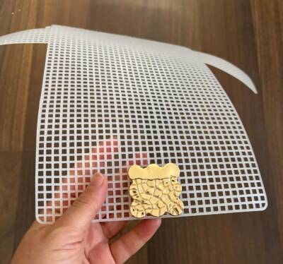 Angel Çanta Aksesuar 36x40 Cm Plastik Kanvas Mıknatıslı Kilitli - 5