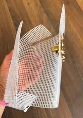 Angel Çanta Aksesuar 36x40 Cm Plastik Kanvas Mıknatıslı Kilitli - 11