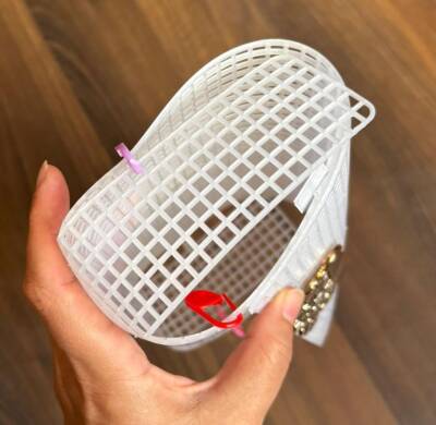 Angel Çanta Aksesuar 36x40 Cm Plastik Kanvas Mıknatıslı Kilitli - 12