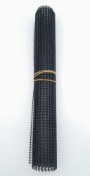 Angel Çanta Aksesuar 50X30 Cm Siyah Plastik Kanvas 4 mm Delikli - Angel Çanta Aksesuar