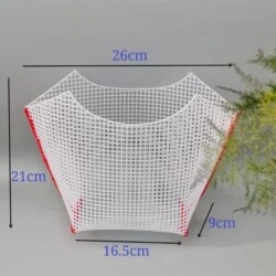 Angel Çanta Aksesuar Kelebek Model Plastik Kanvas Beyaz Renk - 3