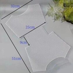 Angel Çanta Aksesuar Kelebek Model Plastik Kanvas Siyah Renk - 2