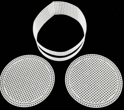 Angel Çanta Aksesuar Yuvarlak Çanta Kanvas Seti Beyaz - 5