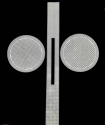 Angel Çanta Aksesuar Yuvarlak Çanta Kanvas Seti Beyaz - 3