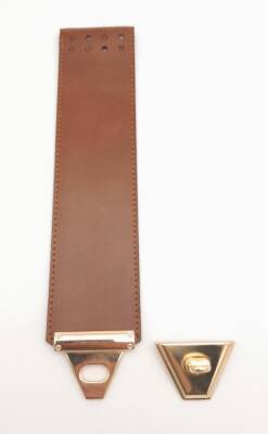 Angel Çanta Aksesuar Taba Renk Suni Deri 25X6 Cm Çanta Kapağı - 2