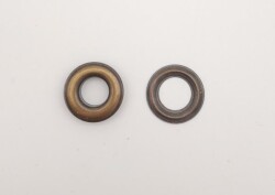 Angel Çanta Aksesuar Antik Renk Kuşgözü Kapsül 26 Numara (1 Adet) - 2