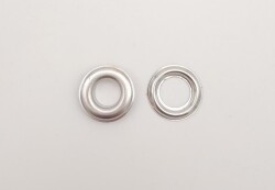 Angel Çanta Aksesuar Gümüş Renk Kuşgözü Kapsül 26 Numara (1 Adet) - 2