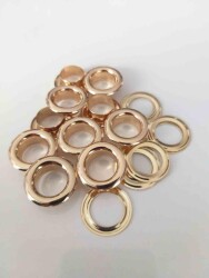 Angel Çanta Aksesuar Light Gold Renk 10'Lu Kuşgözü Kapsül 28 Numara - Angel Çanta Aksesuar