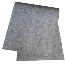 Angel Çanta Aksesuar 3 Mm Keçe Kırçıllı Açık Gri - Angel Çanta Aksesuar