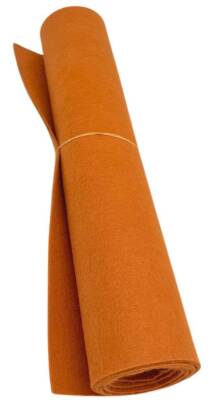 Angel Çanta Aksesuar 3 mm Keçe Turuncu-Taba 100x40 cm - 1