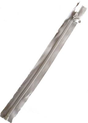 Angel Çanta Aksesuar Kemik Diş Fermuar Açık Gri Fr3 - 1