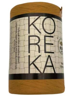 Angel Çanta Aksesuar Koreka Rafya Koyu Hasır Renk - 1