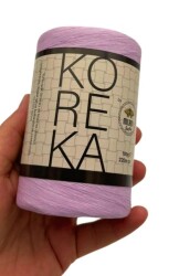 Angel Çanta Aksesuar Koreka Rafya Lila Renk - Angel Çanta Aksesuar