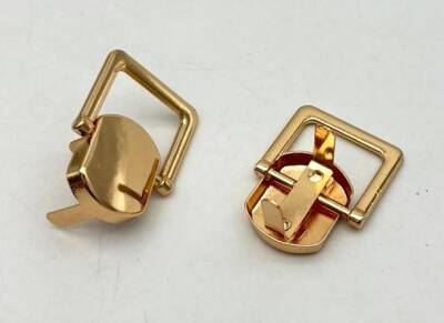 Angel Çanta Aksesuar 2 Cm Light Gold Renk Kulpluk 2 Adet - 1