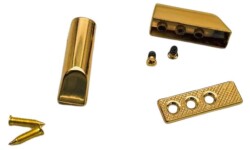 Angel Çanta Aksesuar 8 Mm Light Gold Renk Vidalı Kulpluk 2 Adet - 6