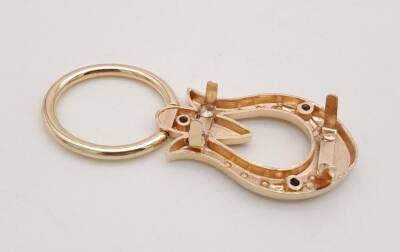 Angel Çanta Aksesuar Lale Model Light Gold Renk Kulpluk 1 Adet - 2