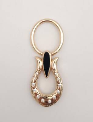 Angel Çanta Aksesuar Lale Model Light Gold Renk Kulpluk 1 Adet - 1