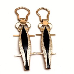 Angel Çanta Aksesuar Light Gold Metal Kulpluk 2 Adet Model:3 - Angel Çanta Aksesuar