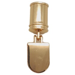 Angel Çanta Aksesuar Light Gold Renk Kovanlı Kulpluk 1 Adet - Angel Çanta Aksesuar
