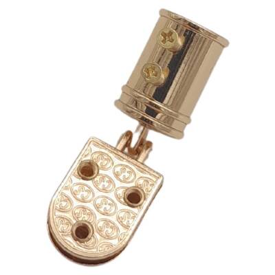 Angel Çanta Aksesuar Light Gold Renk Kovanlı Kulpluk 1 Adet - 2