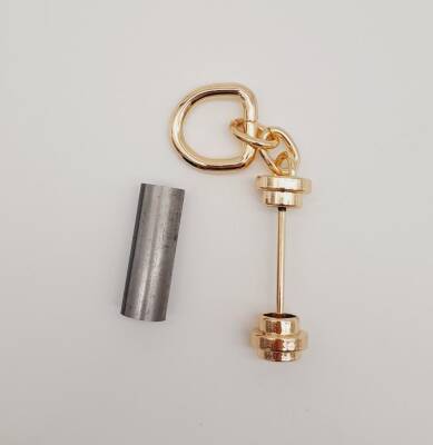 Angel Çanta Aksesuar Light Gold, Rulo Kulpluk - 4