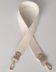 Angel Çanta Aksesuar Ledi Model Çanta Sapı Krem - Angel Çanta Aksesuar