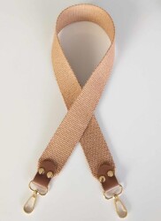 Angel Çanta Aksesuar Ledi Model Çanta Sapı Sütlü Kahve Renk - Angel Çanta Aksesuar