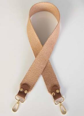 Angel Çanta Aksesuar Ledi Model Çanta Sapı Sütlü Kahve Renk - 1