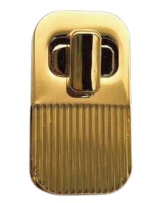 Angel Çanta Aksesuar 4x2 cm Light Gold Kilit - 1