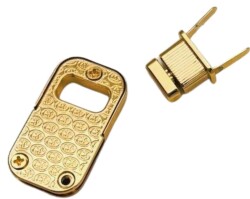 Angel Çanta Aksesuar 4x2 cm Light Gold Kilit - 2