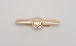 Angel Çanta Aksesuar Kilitli Kapak Aparatı No:2 Light Gold Renk - 1