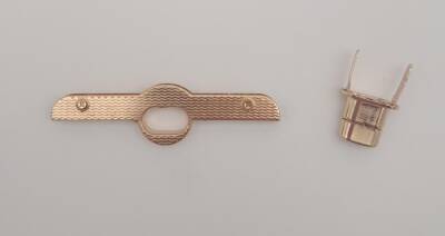 Angel Çanta Aksesuar Kilitli Kapak Aparatı No:2 Light Gold Renk - 4