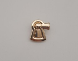 Angel Çanta Aksesuar Kulplu Kilit Light Gold - Angel Çanta Aksesuar