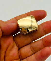 Angel Çanta Aksesuar Light Gold Renk 2.5x2 Cm Mıknatıslı Kilit - 3