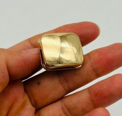 Angel Çanta Aksesuar Light Gold Renk 2.5x2 Cm Mıknatıslı Kilit - Angel Çanta Aksesuar