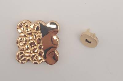 Angel Çanta Aksesuar Light Gold Renk 4.5 cm Mıknatıslı Kilit - 5