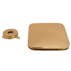 Angel Çanta Aksesuar Light Gold Renk 5x4.5 cm Mıknatıslı Kilit - 3