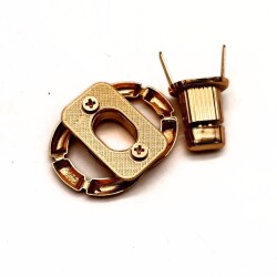 Angel Çanta Aksesuar Light Gold Renk Çift Halkalı Cha Model - 3