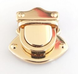 Angel Çanta Aksesuar Light Gold Renk Kilit No:15 - Angel Çanta Aksesuar