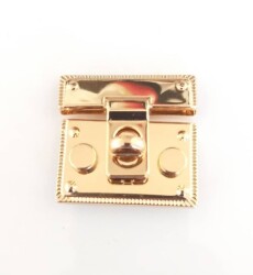 Angel Çanta Aksesuar Light Gold Renk Kilit No:17 - Angel Çanta Aksesuar