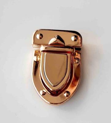 Angel Çanta Aksesuar Light Gold Renk Uzun Kilit - 1