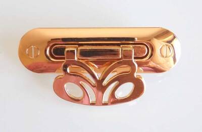 Angel Çanta Aksesuar Light Gold Renk Vidali Kilit - 1