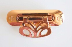 Angel Çanta Aksesuar Light Gold Renk Vidali Kilit - Angel Çanta Aksesuar