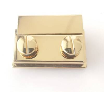 Angel Çanta Aksesuar Light Gold Vidalı Çanta Kilidi - 1