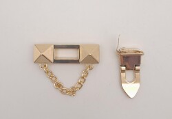 Angel Çanta Aksesuar Zincirli Light Gold Kilit - 2