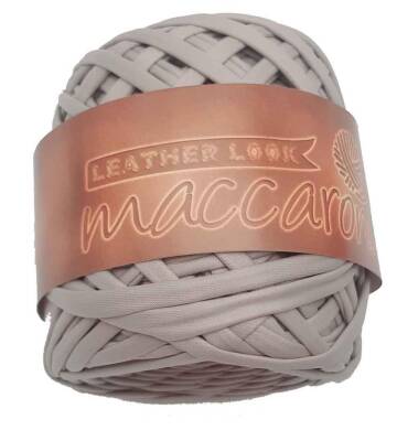 Angel Çanta Aksesuar Gri Renk Maccaroni Deri İp - 1