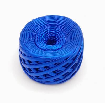 Angel Çanta Aksesuar Mavi Renk Metalik İp - 1