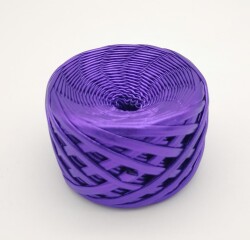 Angel Çanta Aksesuar Mor Renk Metalik İp - Angel Çanta Aksesuar